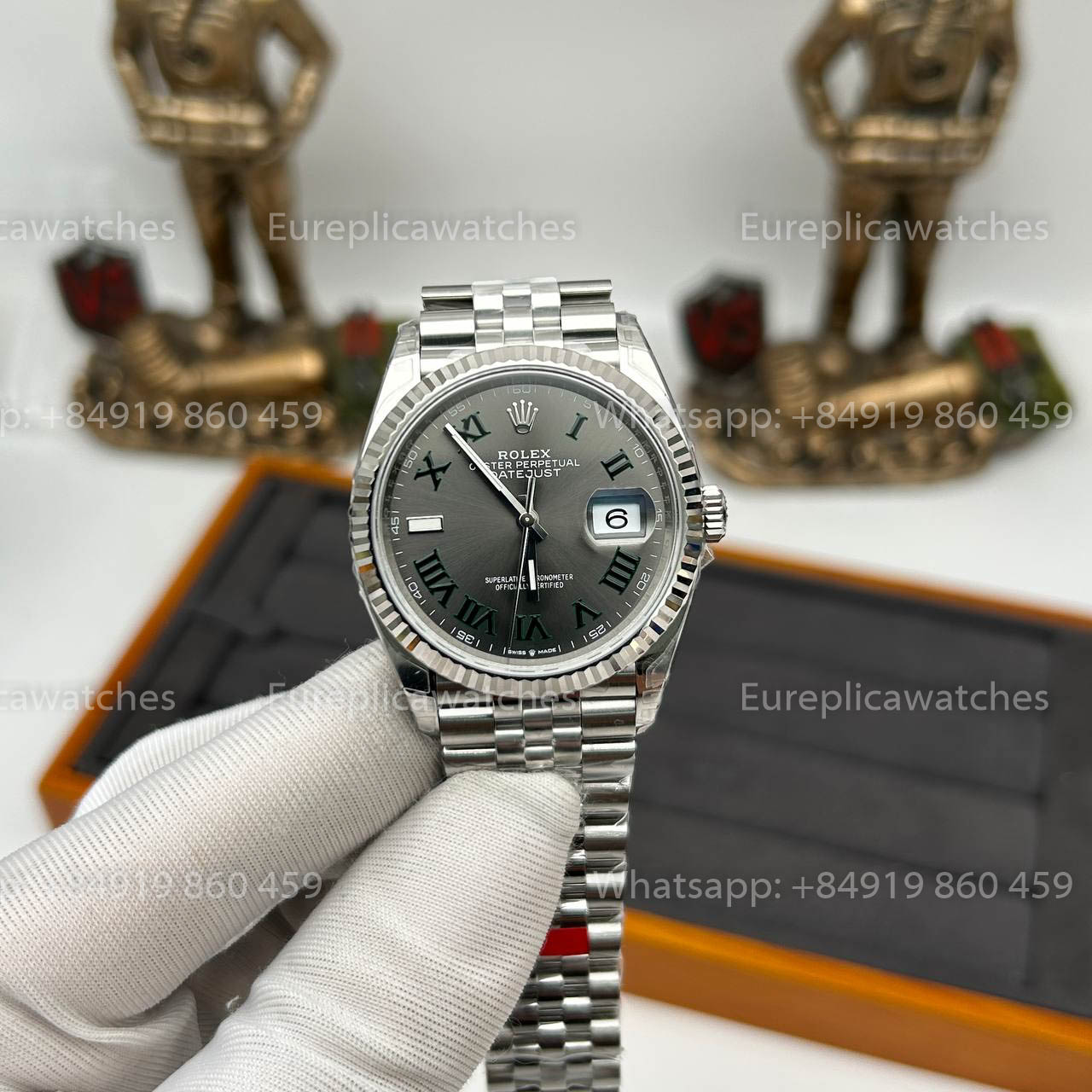 Rolex Datejust M126234-0045 36MM 1:1 Best Edition VS Factory Gray Dial