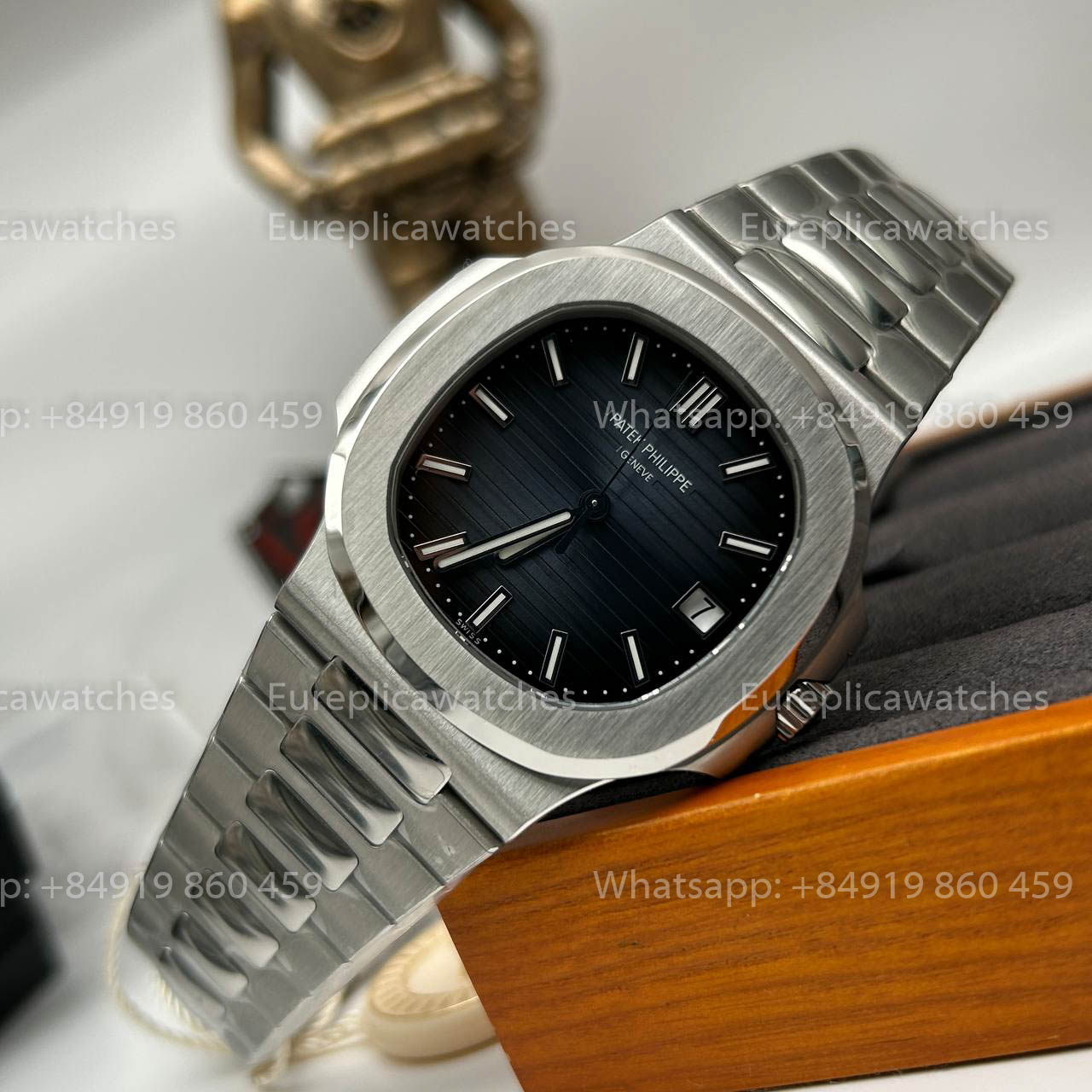 Patek Philippe Nautilus 5811/1G-001 Mise à niveau 1:1 Meilleure version PPF Factory