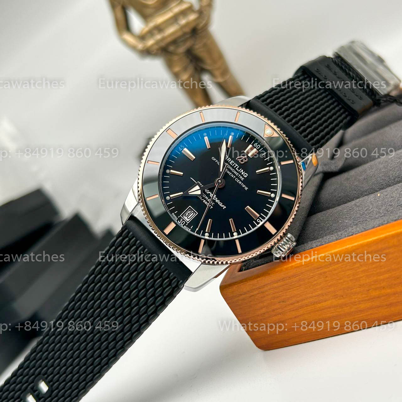 Breitling Superocean Heritage UB2010121B1S1 Édition Best 1:1 Or Rose, réplique BLS Factory