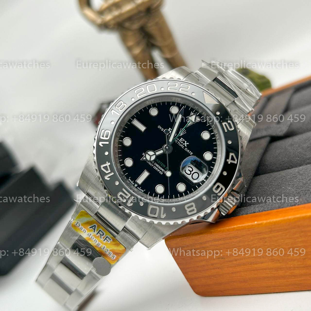 Rolex GMT Master II m126710 Bruce Wayne Batman 1:1, réplique fidèle, bracelet Oyster, par ARF Factory
