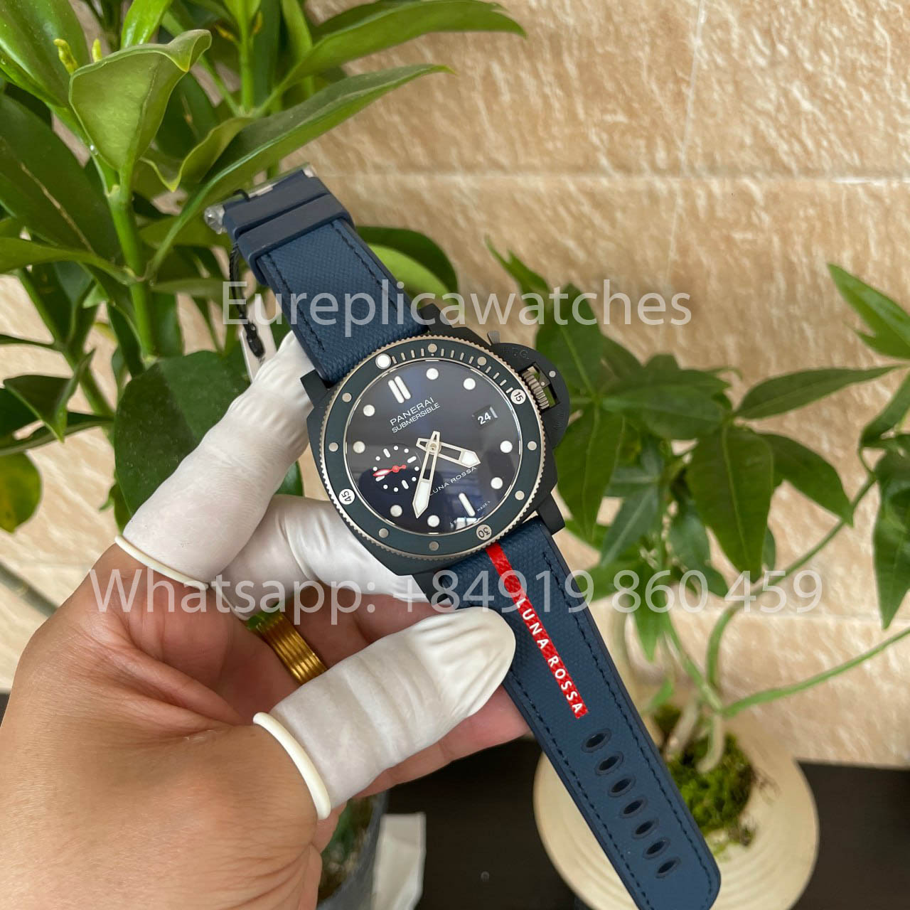 Panerai Submersible QuarantaQuattro Luna Rossa  PAM01466  1:1 Best Clone VS Factory