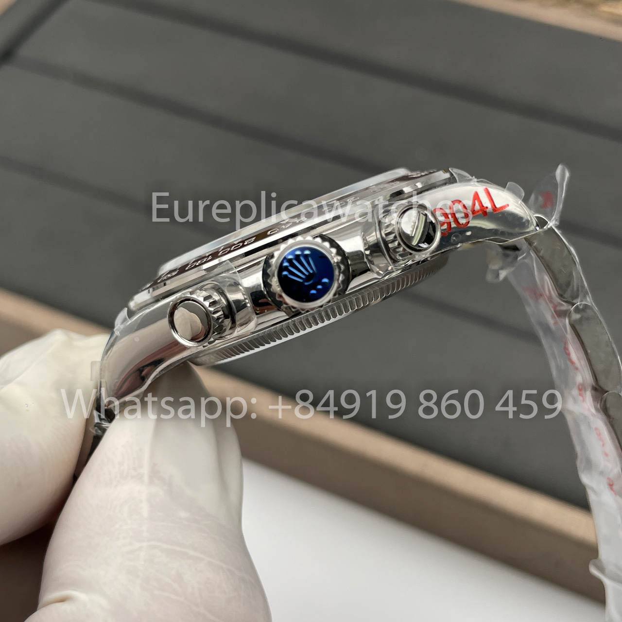 Rolex Cosmograph Daytona m126506 Arabic Numeral Ice Blue Dial 1:1 Best Clone QF Factory