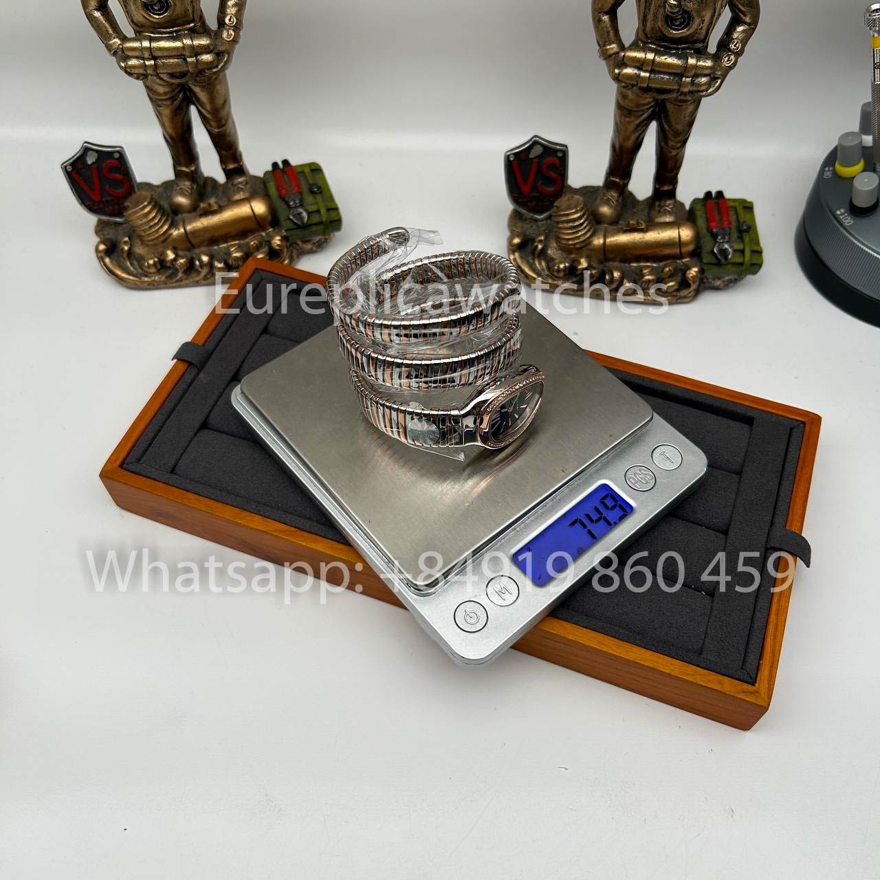 Bvlgari Serpenti 102532 1:1 Meilleure édition BV Factory Cadran noir diamant