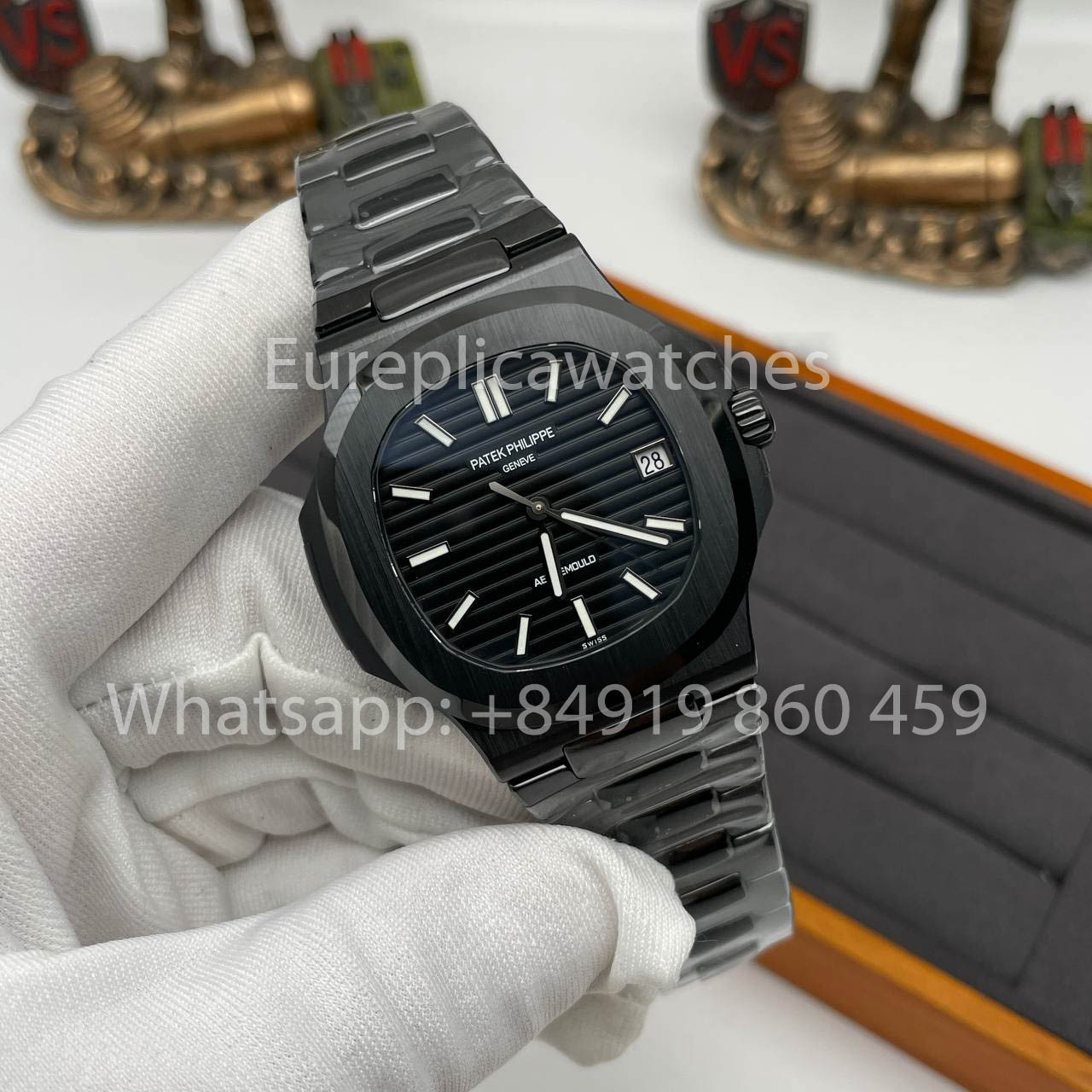 [AET modifiziert] Patek Philippe Nautilus 5711 Keramik schwarzes Zifferblatt 1:1 Beste Edition