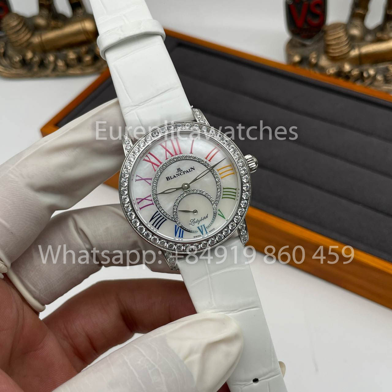 BLANCPAIN LADYBIRD COLORS PHASES DE LUNA BLS Factory 1:1 Bester Klon