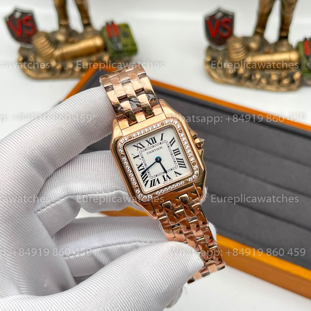 Panthere De Cartier WJPN0009 27MM 1:1 Best Edition BV Factory Rose Gold