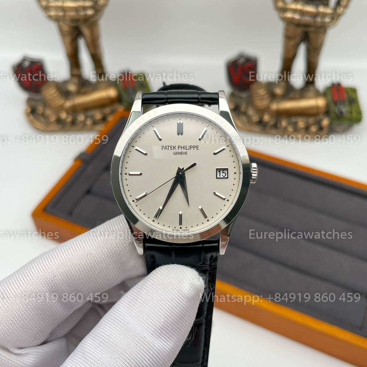 Patek Philippe Calatrava 5296G-010 ZF Factory 1:1 Meilleure édition suisse ETA324CS