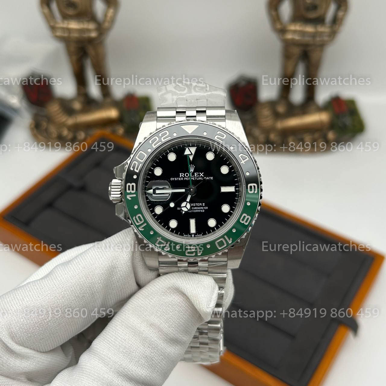 Rolex GMT Master II M126720vtnr-0002 „Sprite Bezel“ Edition 1:1 Beste Version VS Fabrik