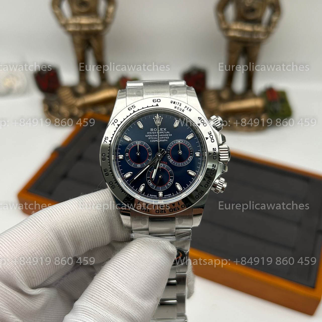 Rolex Cosmograph Daytona M116509-0071 1:1 Meilleure édition BT Factory Cadran bleu