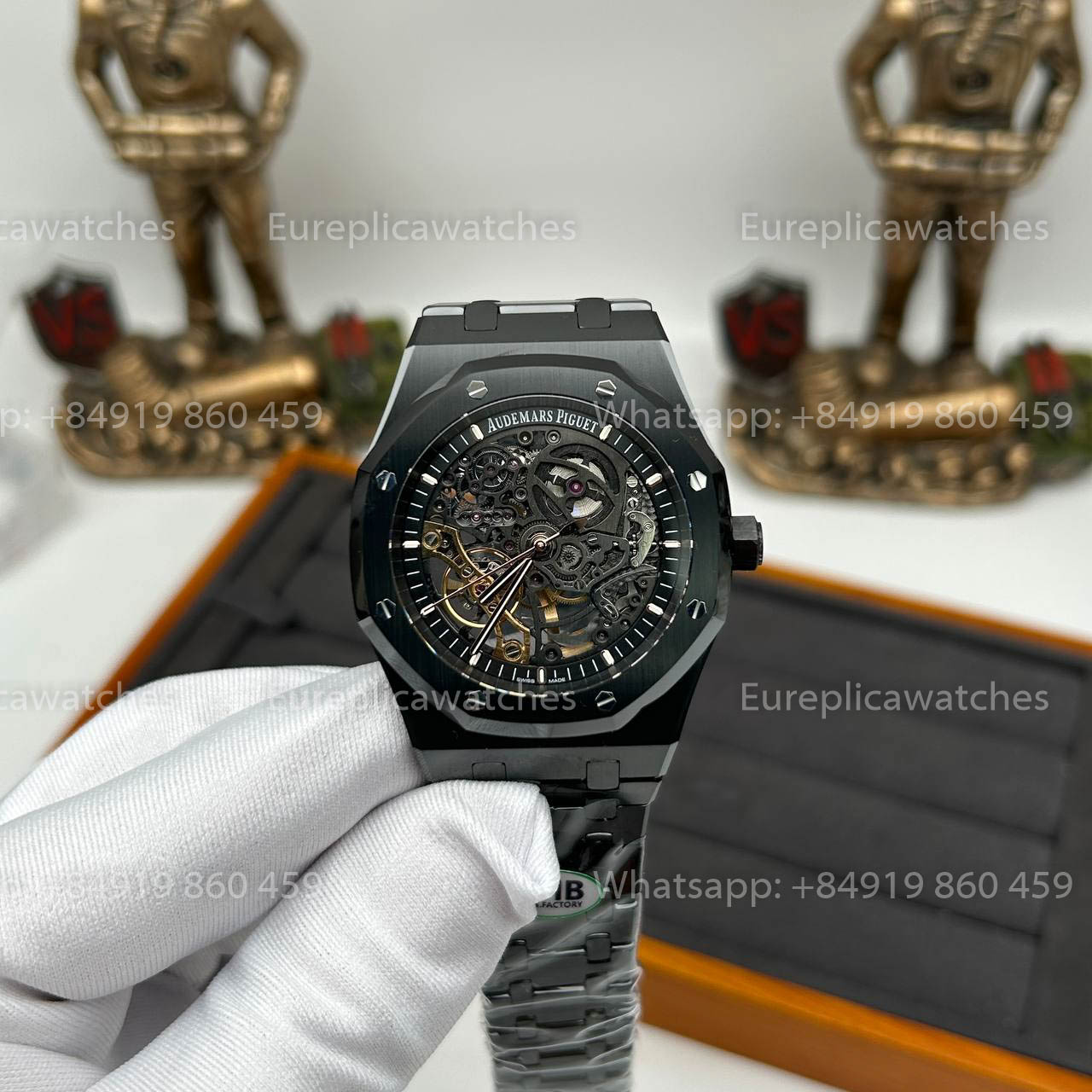 Audemars Piguet Royal Oak 15416 – Céramique noire intégrale, meilleure version 1:1, usine THB