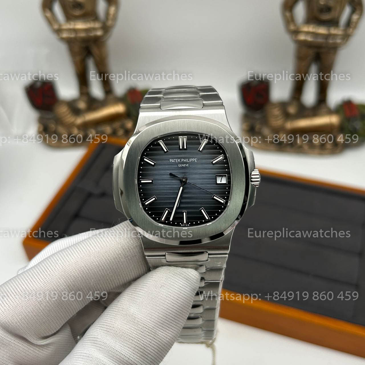 Patek Philippe Nautilus 5811/1G-001 Mise à niveau 1:1 Meilleure version PPF Factory