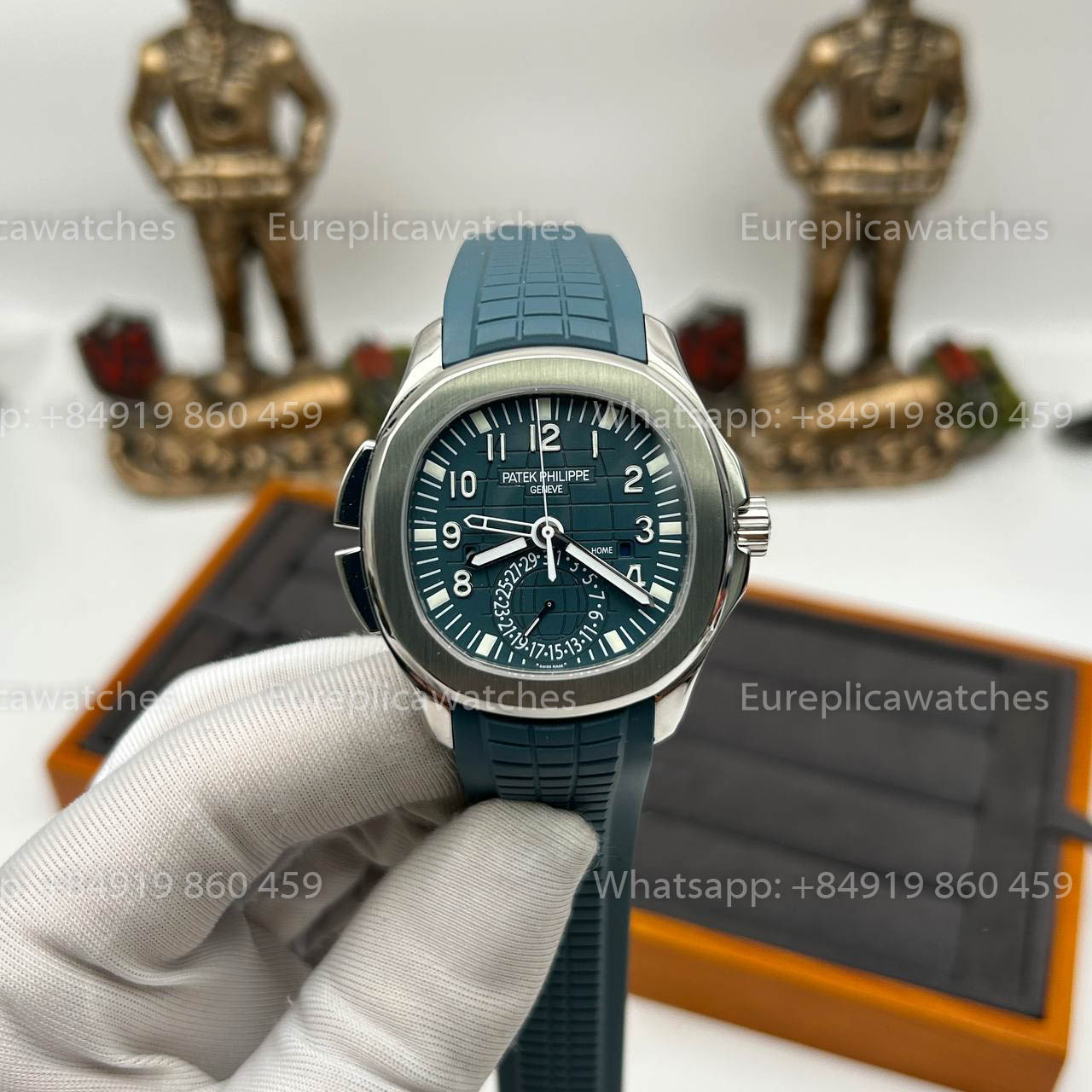 Patek Philippe Aquanaut 5164G-001 Dual Time Version 1:1 Beste Version PPF Factory