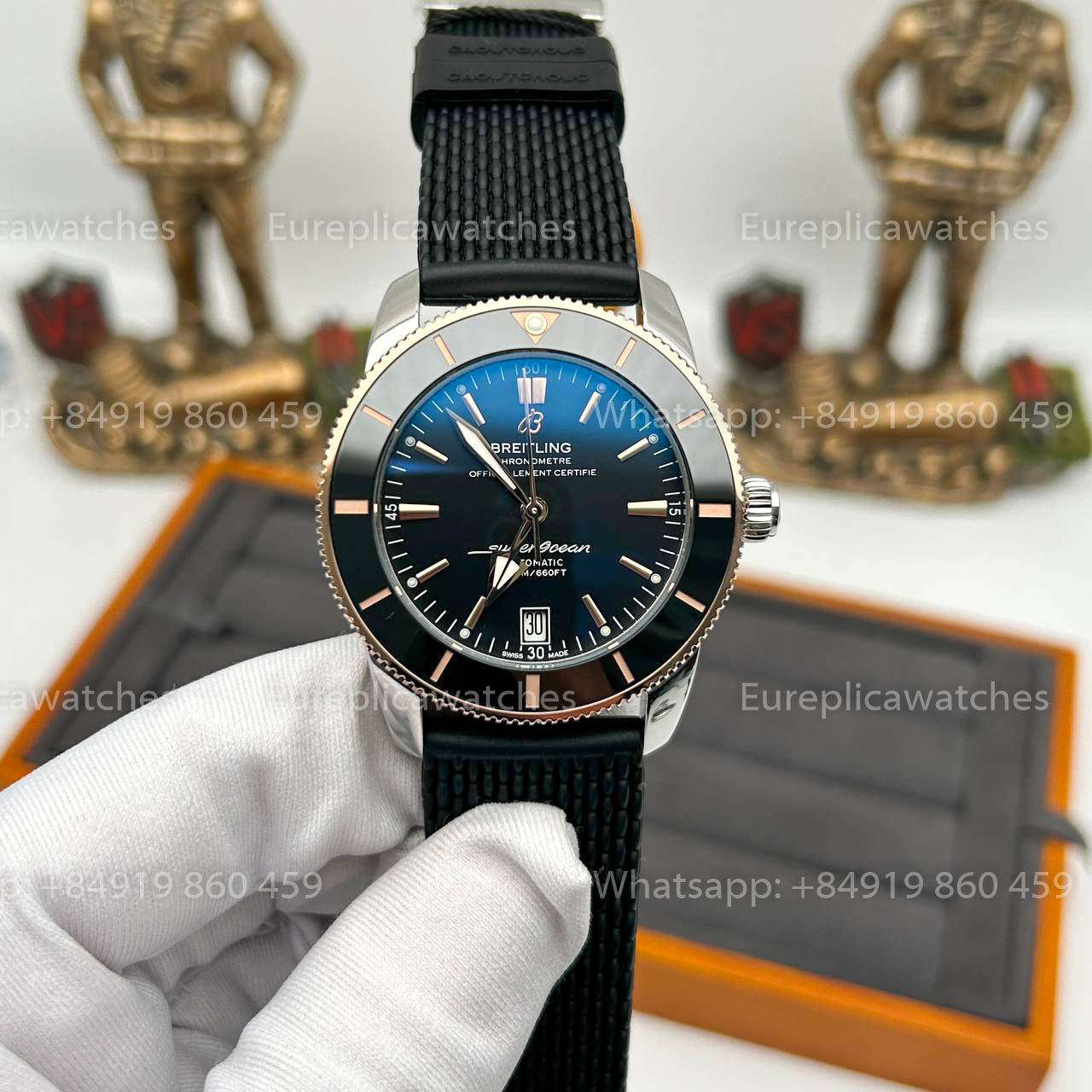 Breitling Superocean Heritage UB2010121B1S1 Édition Best 1:1 Or Rose, réplique BLS Factory