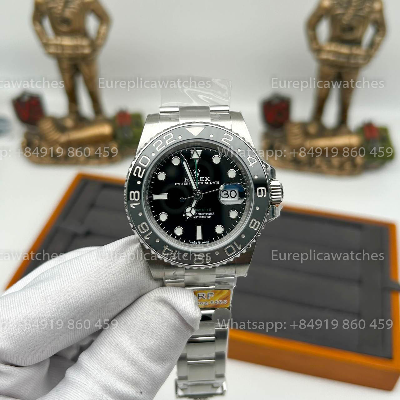Rolex GMT Master II m126710 Bruce Wayne Batman 1:1, réplique fidèle, bracelet Oyster, par ARF Factory