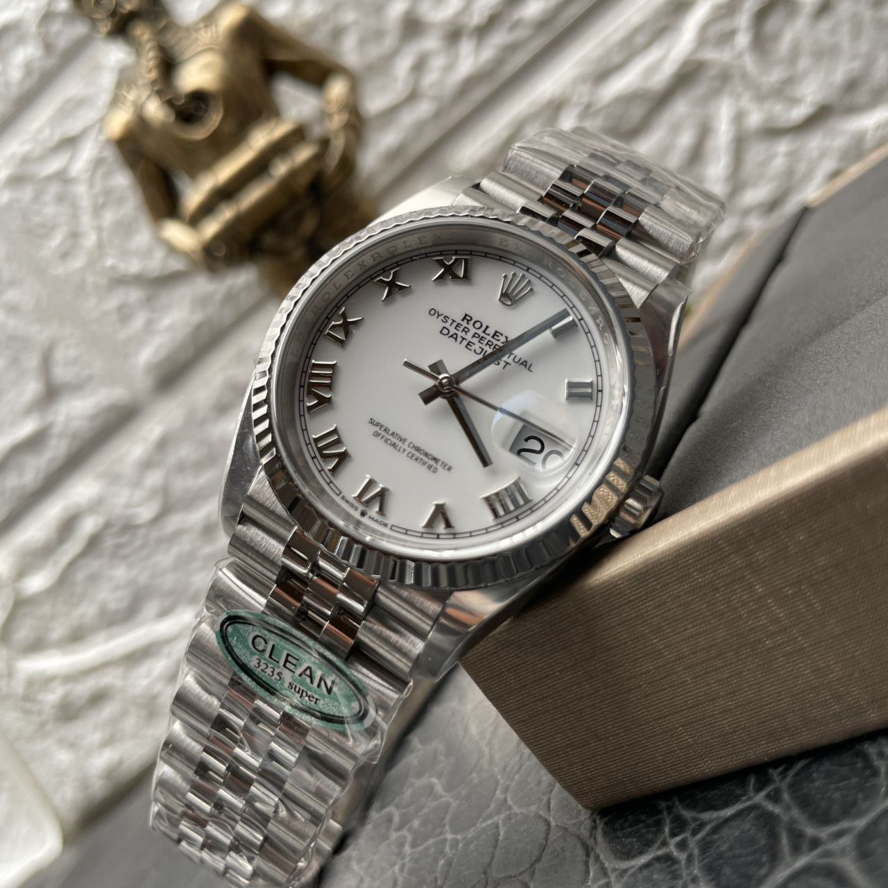 Rolex Datejust M126234-0025 36MM 1:1 Meilleure édition Clean Factory en acier inoxydable