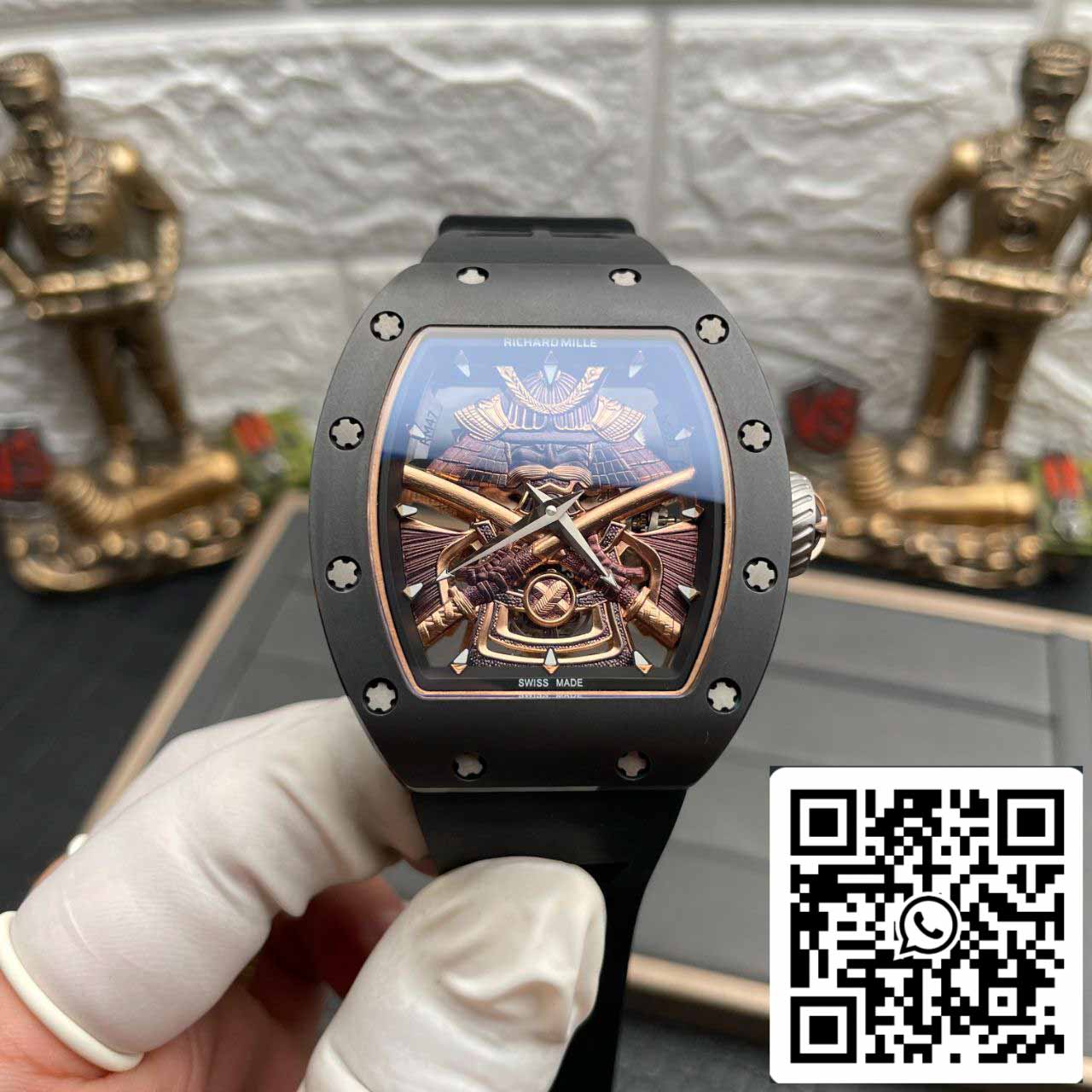 Richard Mille Die Zeit der Samurai RM 47 1:1 Best Edition YS Factory Tourbillon Uhr