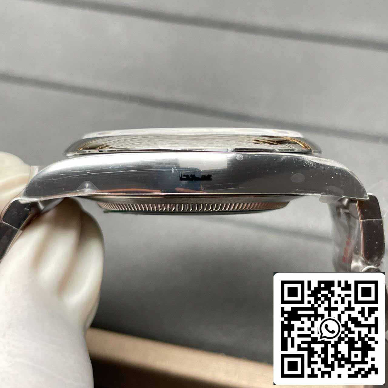 Rolex Datejust M126334-0010 Bracelet Jubilee 41 mm Cadran blanc d'usine propre