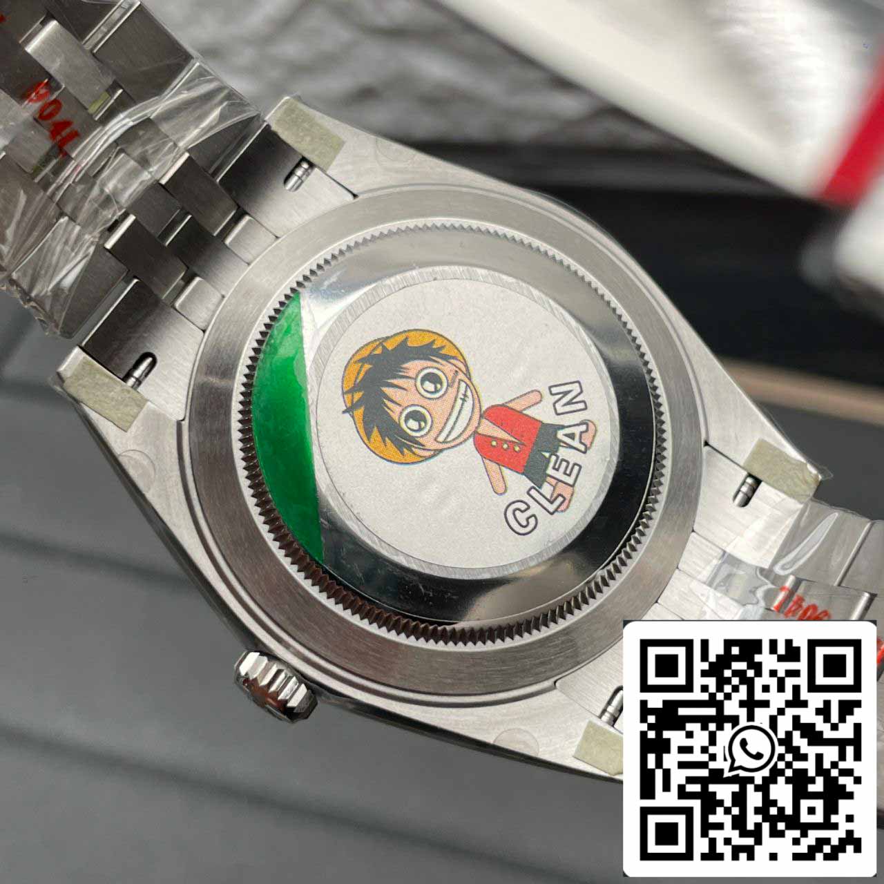 Rolex Datejust M126334-0010 Bracelet Jubilee 41 mm Cadran blanc d'usine propre