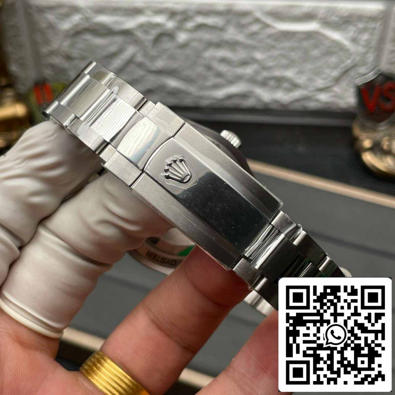 Rolex Milgauss 116400GV JVS Factory 1:1 Best Edition Swiss ETA3131 Black Dial