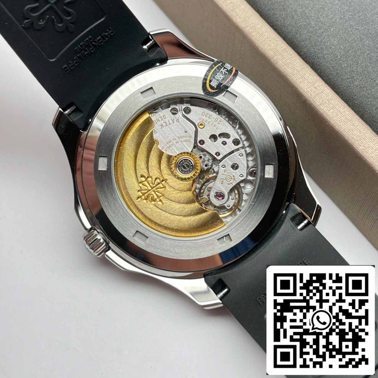 Patek Philippe Aquanaut 5167A-001 1:1 Meilleure édition 3K Factory V2 Version Acier inoxydable