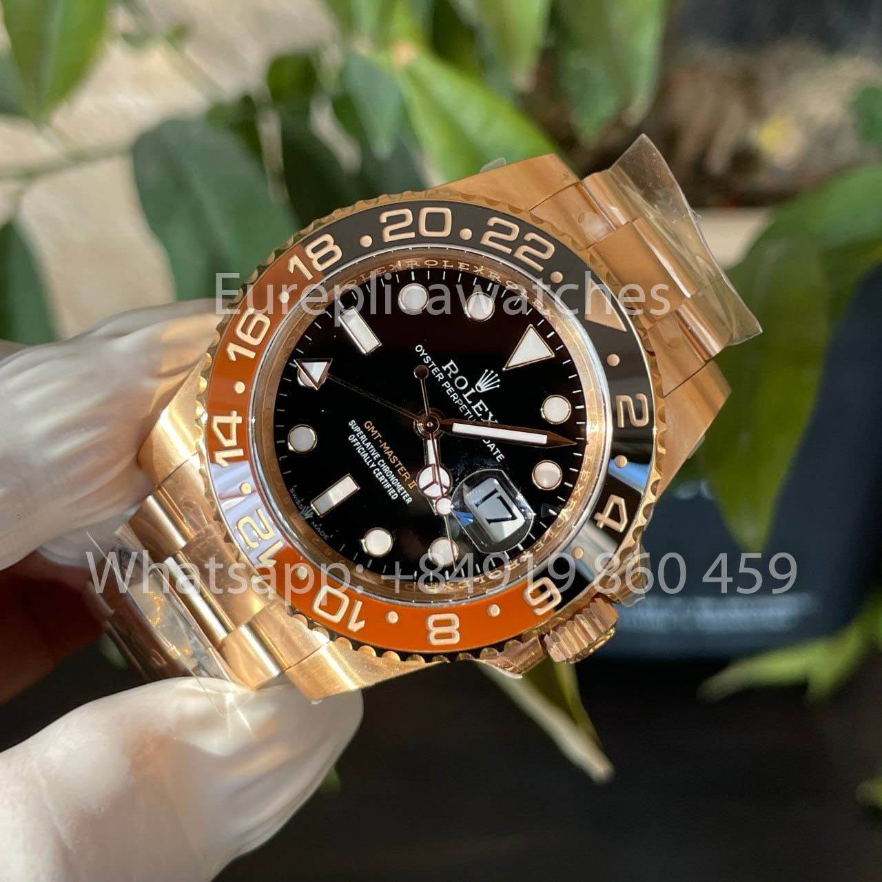 Rolex GMT Master II M126715CHNR-0001 1:1 Bester Klon, saubere Fabrik, neueste Version 2025