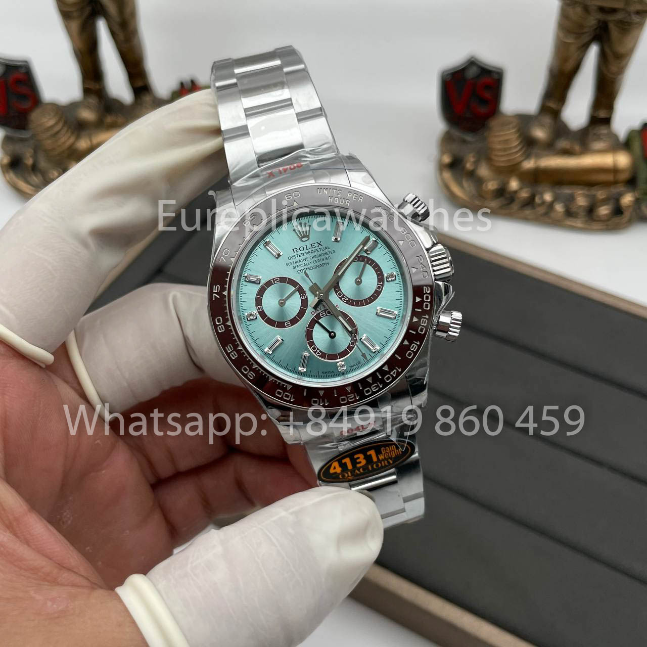 Rolex Cosmograph Daytona m126506-0002 Ice Blue 1:1 Meilleure édition Mouvement QF Factory 4131
