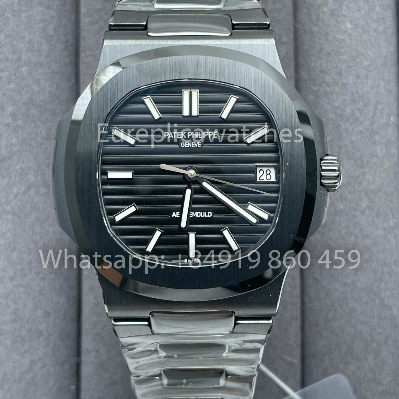 [AET modifiziert] Patek Philippe Nautilus 5711 Keramik schwarzes Zifferblatt 1:1 Beste Edition
