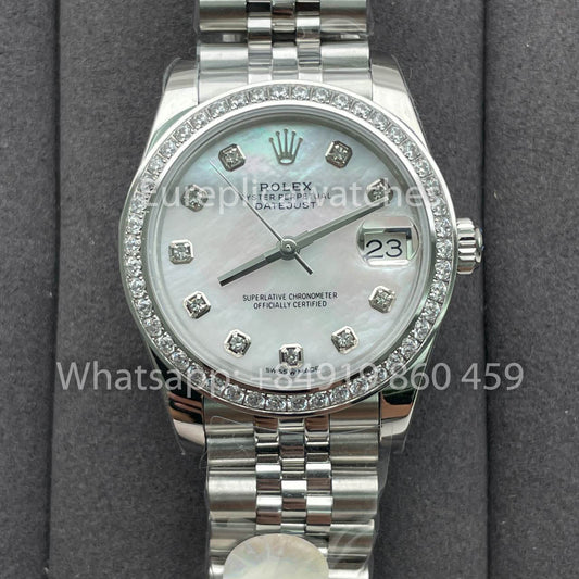 Rolex Datejust M278384RBR-0008 1:1 Meilleure édition TW Factory Cadran en nacre