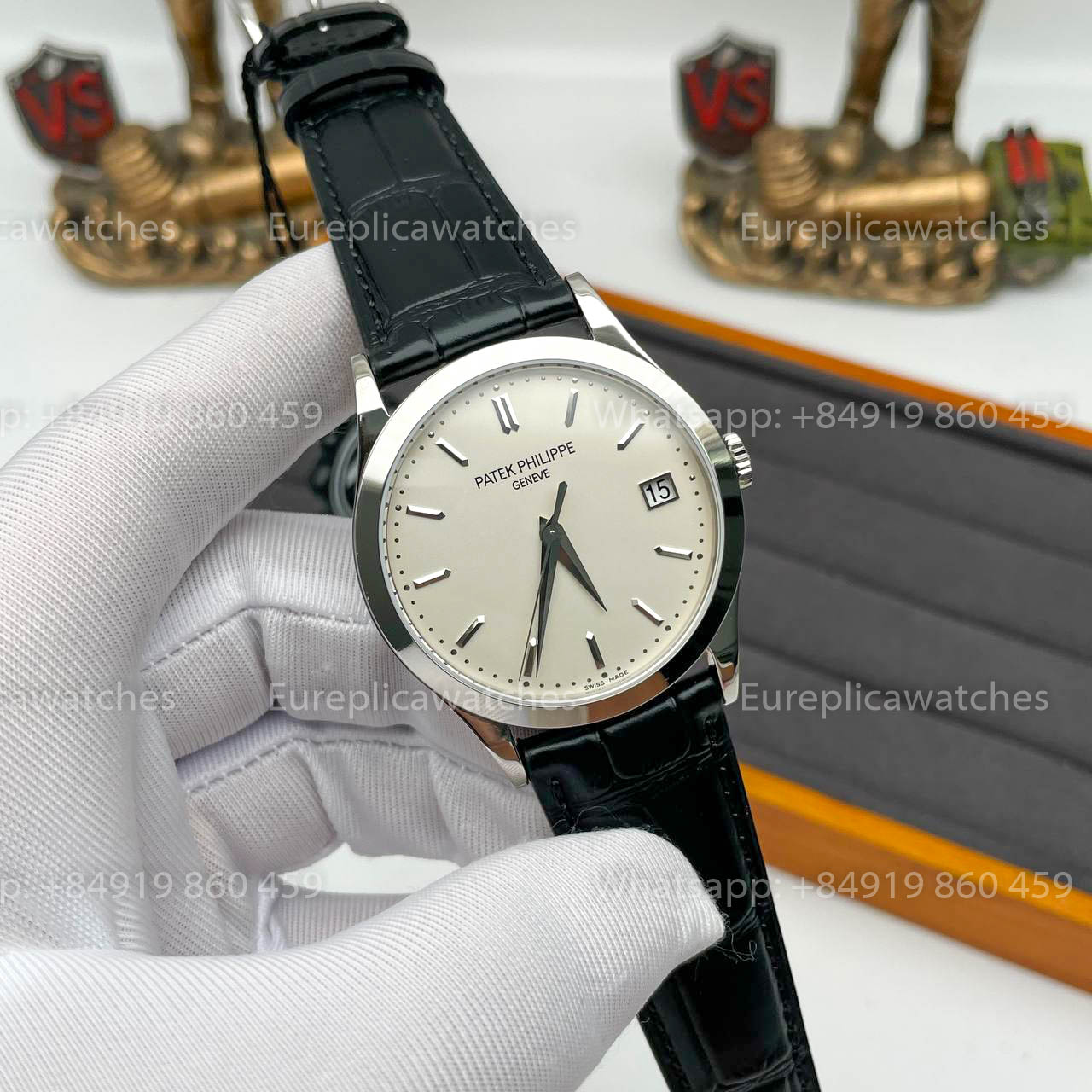 Patek Philippe Calatrava 5296G-010 ZF Factory 1:1 Meilleure édition suisse ETA324CS