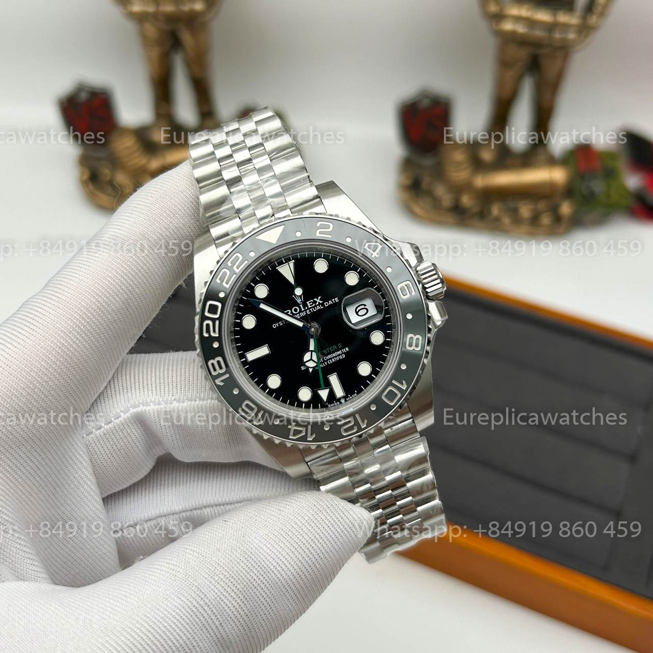 Rolex GMT Master II m126710 Bruce Wayne Batman 1:1 Beste Version VS Fabrik