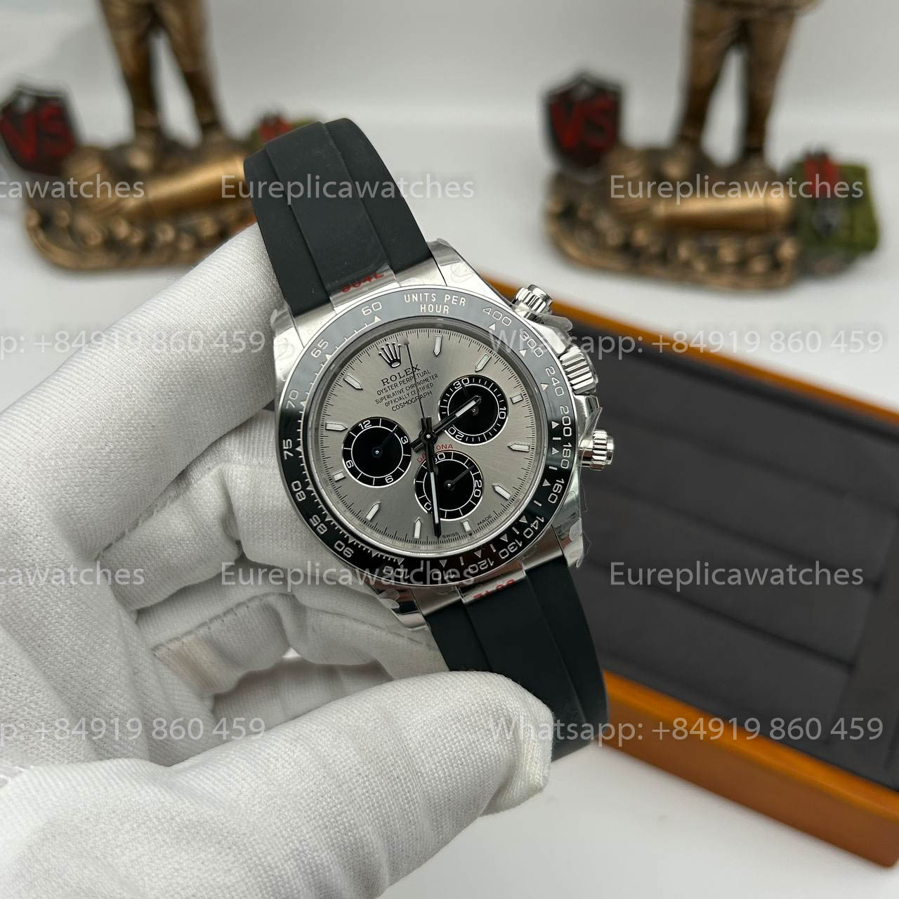 Rolex Cosmograph Daytona m126519 1:1 Meilleure édition QF Factory 4131 Mouvement Cadran Gris