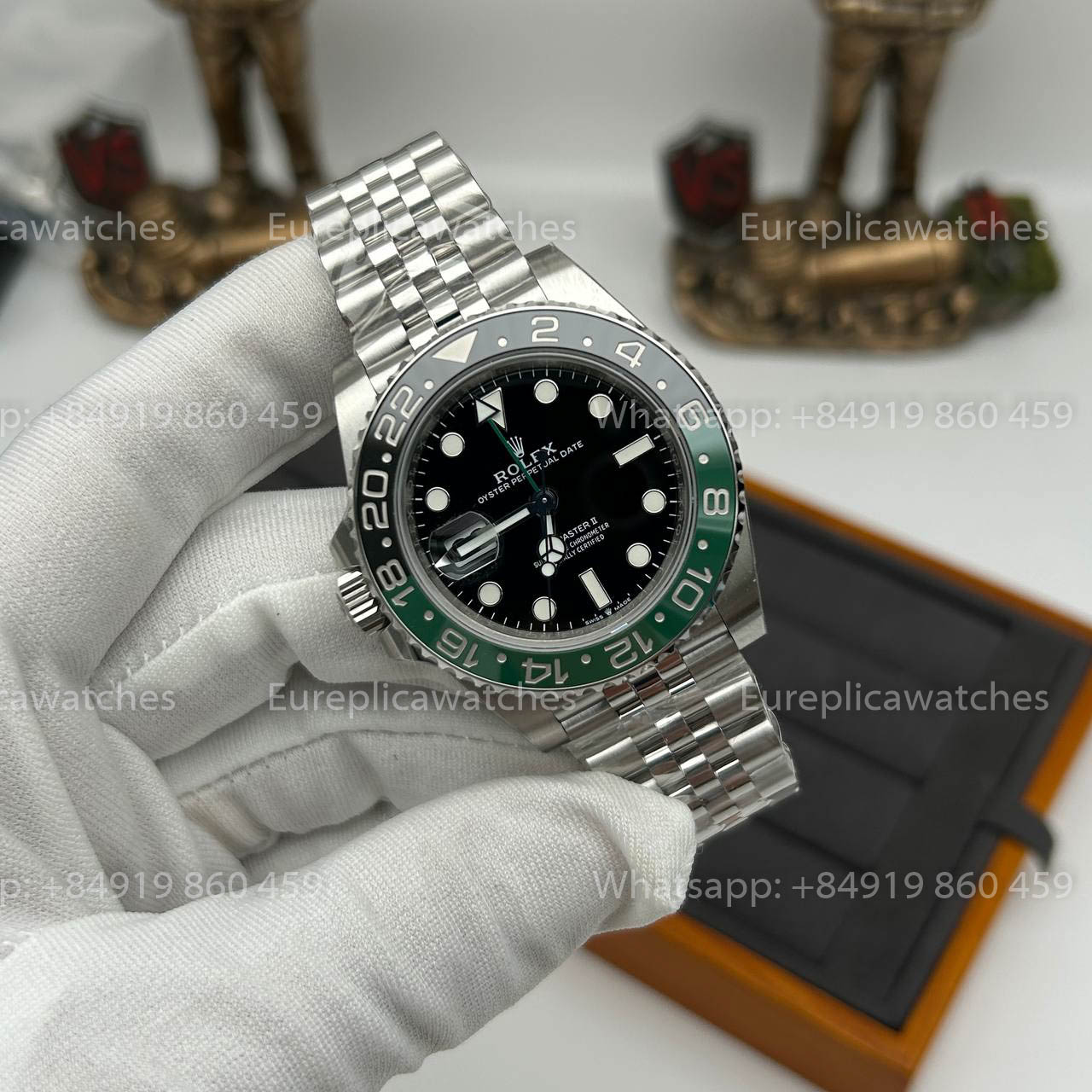 Rolex GMT Master II M126720vtnr-0002 „Sprite Bezel“ Edition 1:1 Beste Version VS Fabrik