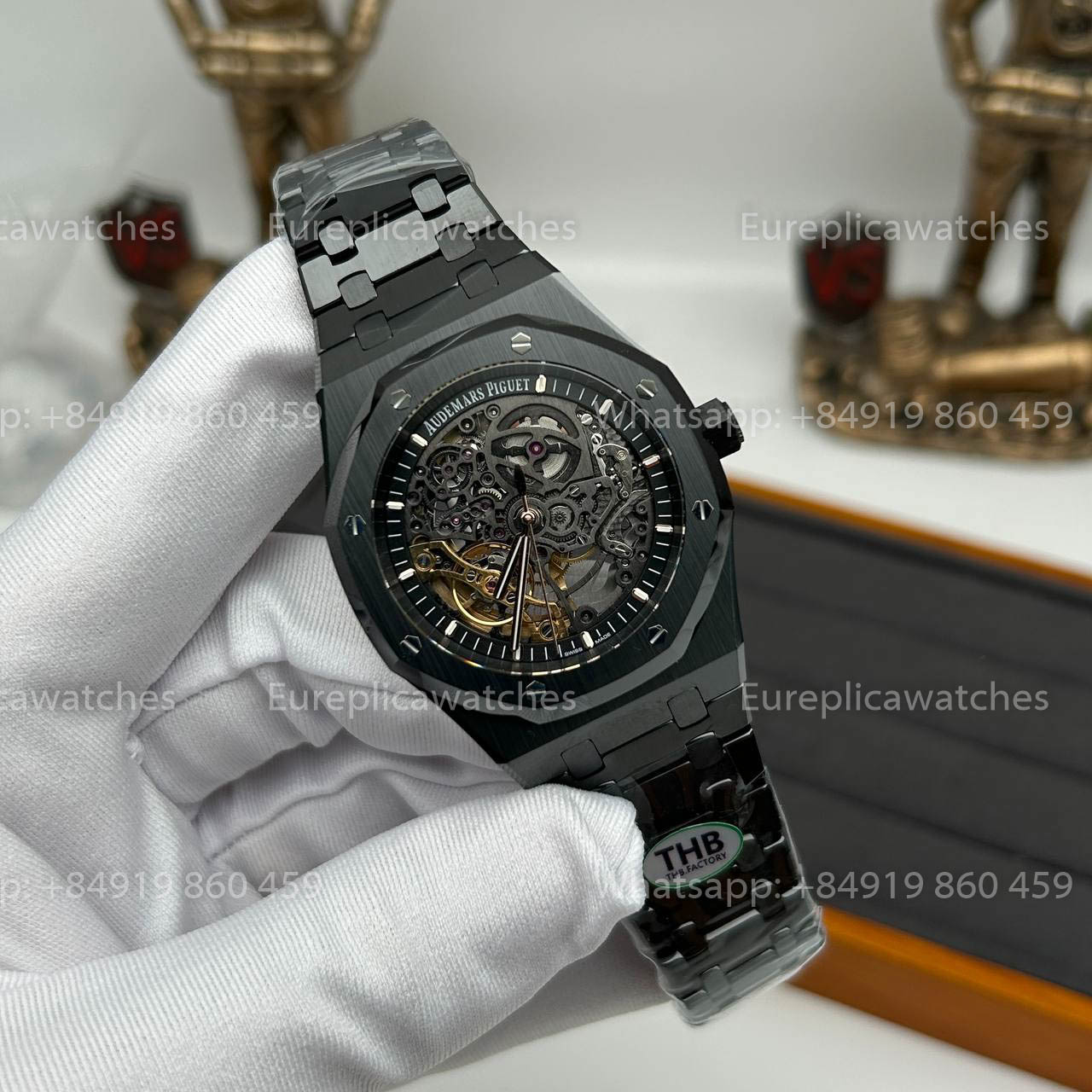 Audemars Piguet Royal Oak 15416 – Céramique noire intégrale, meilleure version 1:1, usine THB