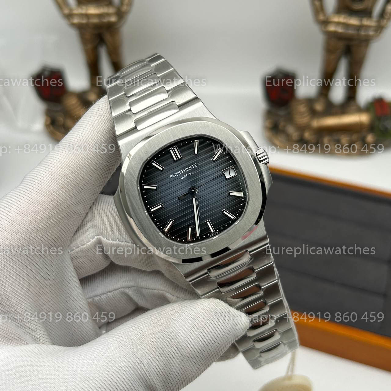 Patek Philippe Nautilus 5811/1G-001 Mise à niveau 1:1 Meilleure version PPF Factory