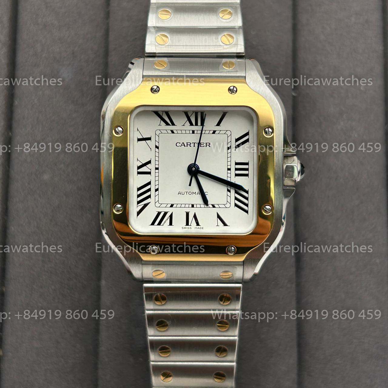 Cartier De Santos W2SA0016 35MM 1:1 Meilleure édition BV Factory Cadran blanc