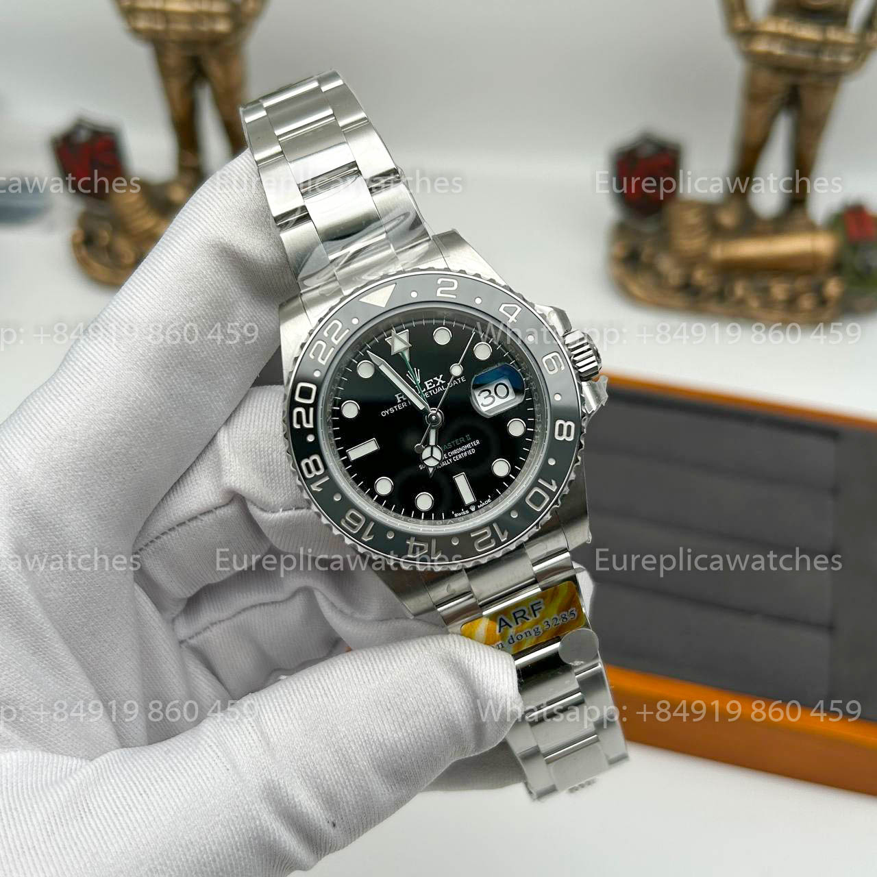 Rolex GMT Master II m126710 Bruce Wayne Batman 1:1, réplique fidèle, bracelet Oyster, par ARF Factory
