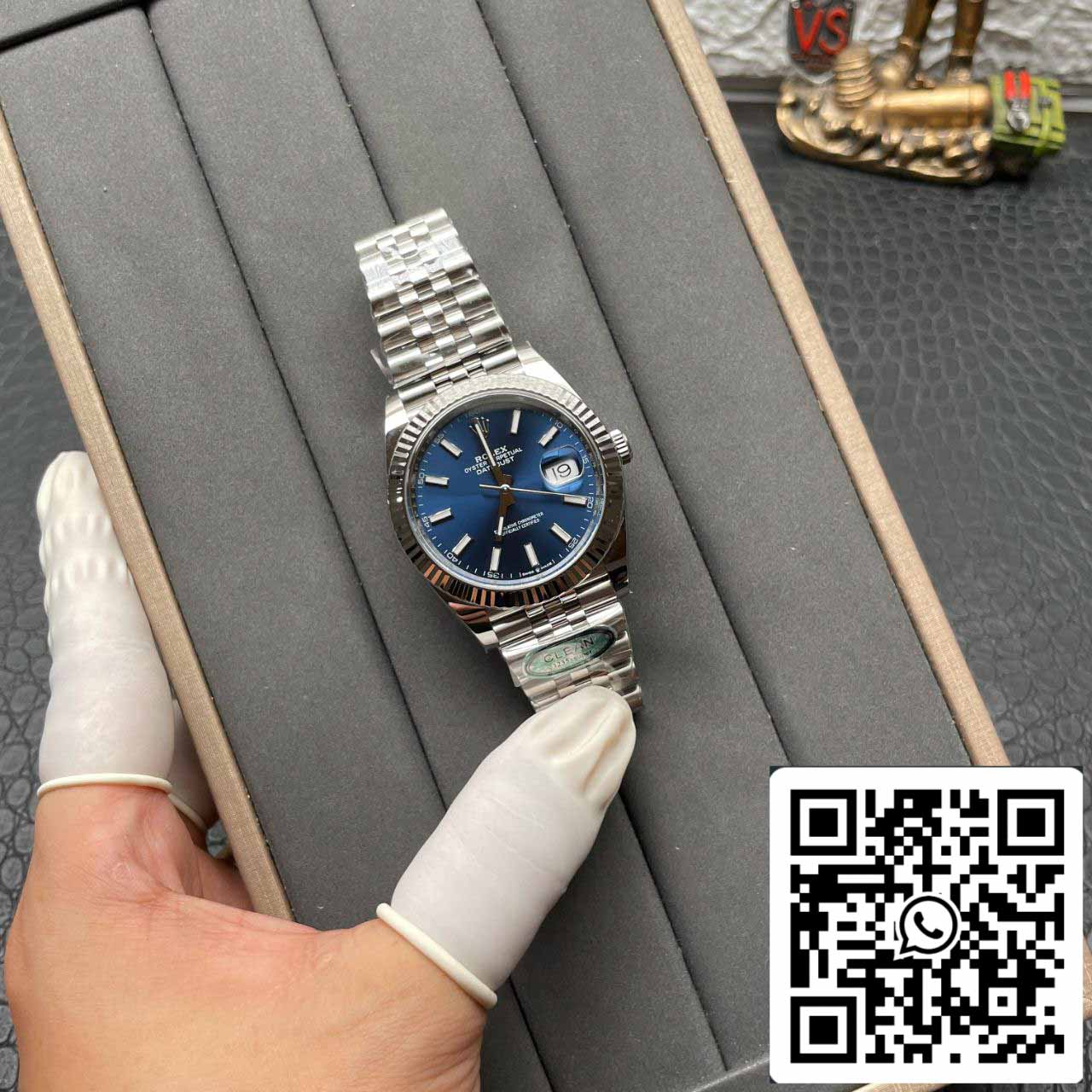 Rolex Datejust M126334-0002 1:1 Meilleure édition Clean Factory Cadran bleu