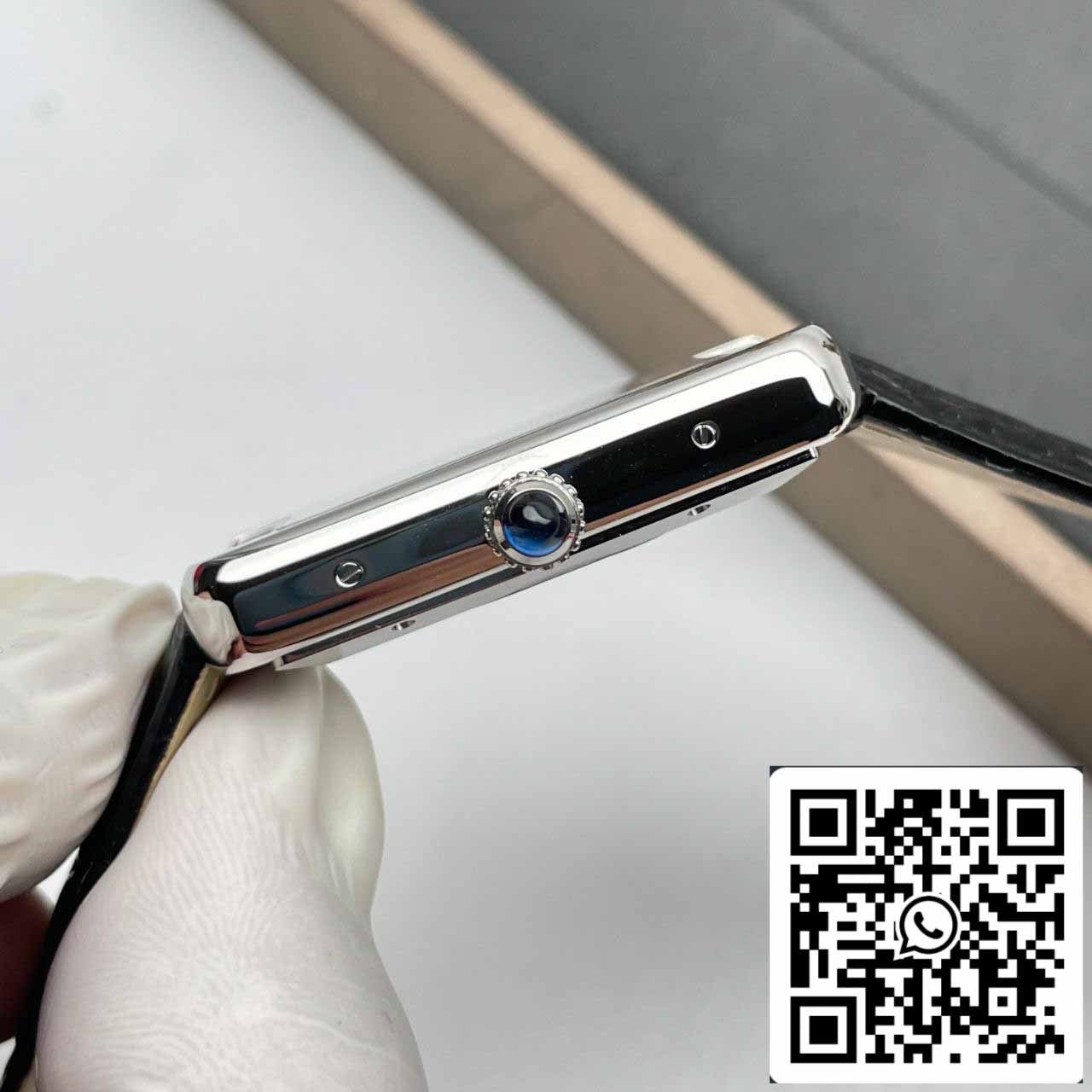 Cartier Tank W5200027 1:1 Best Edition AF Factory Silberweißes Zifferblatt