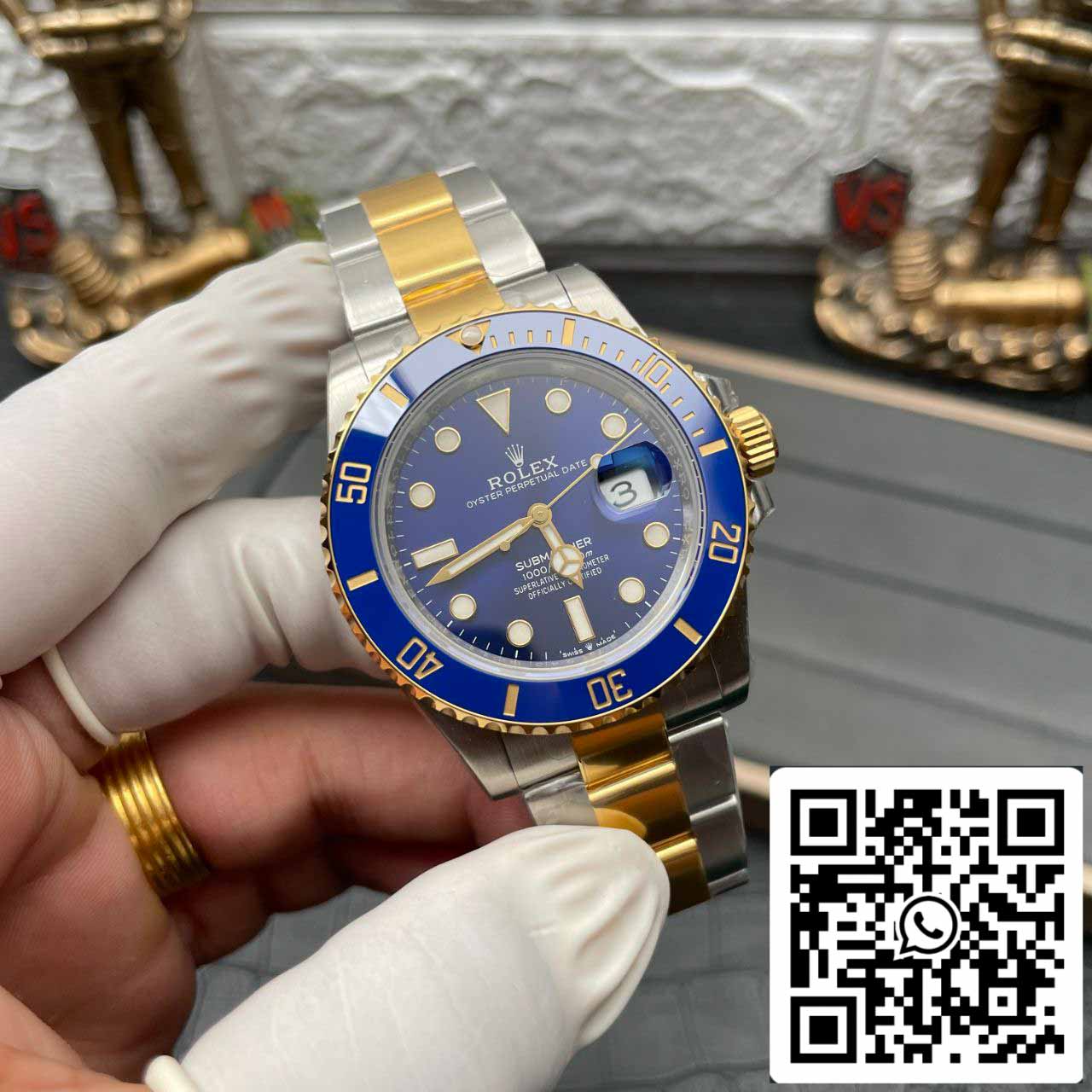 Rolex Submariner 116613LB-97203 40mm 3135 movement VS Factory Blue Dial
