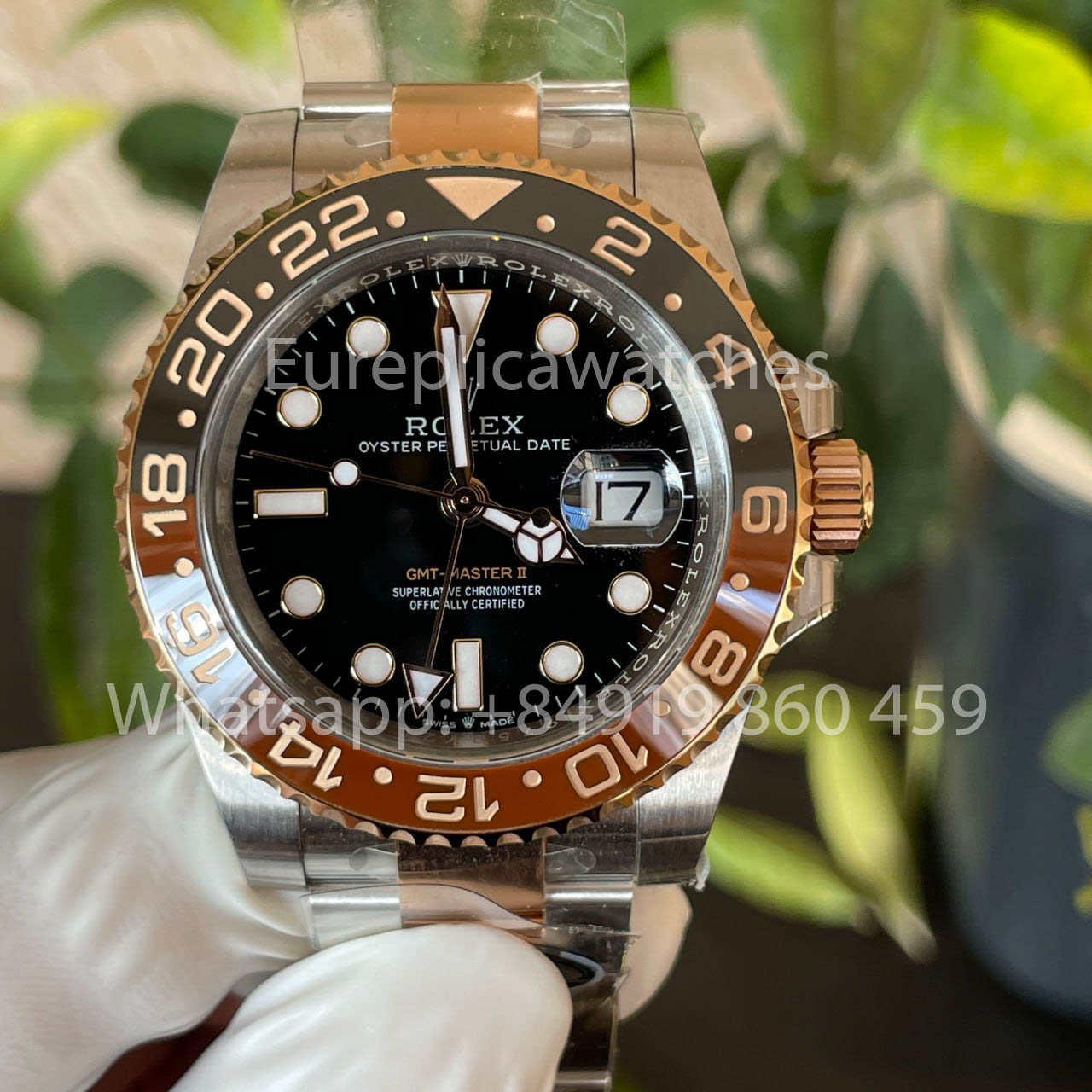 Rolex GMT Master II M126711chnr-0002 1:1 Bester Klon, saubere Fabrik, neueste Version 2025