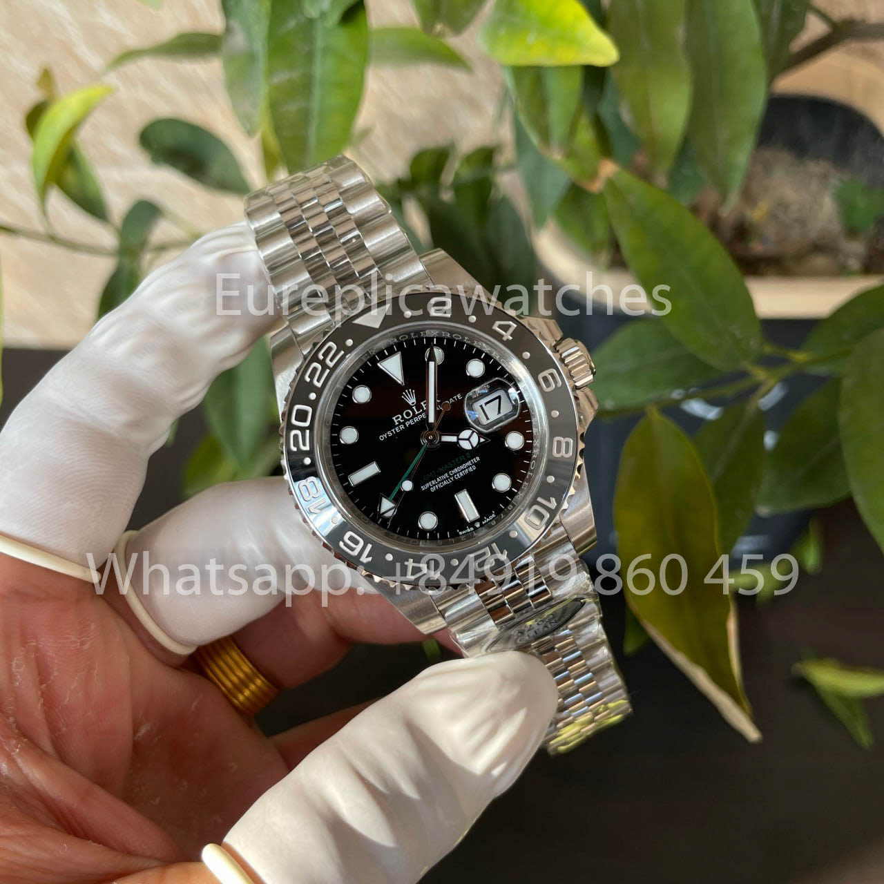 Rolex GMT Master II m126710grnr-0003 Bruce Wayne Batman 1:1 Bester Klon, saubere Fabrik 2025