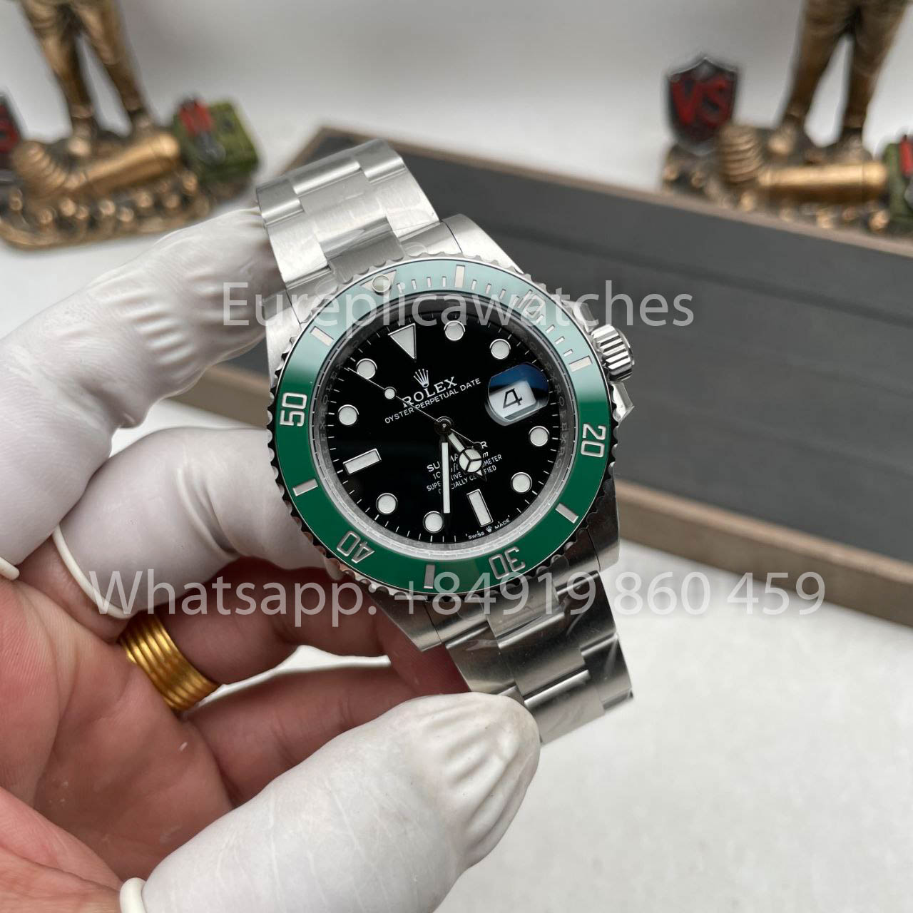 Rolex Submariner M126610LV-0002 Kermit 1:1 Meilleur clone VS Factory Black Dial le plus récent 2025