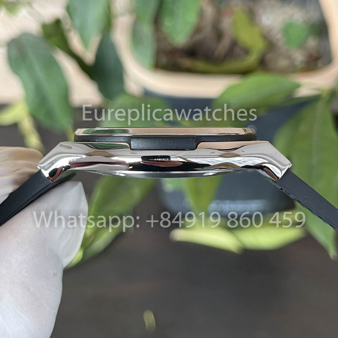 Hublot Classic Fusion 542.NX.1171.RX 42MM 1:1 Bester Klon HB Factory schwarzes Zifferblatt Lederarmband