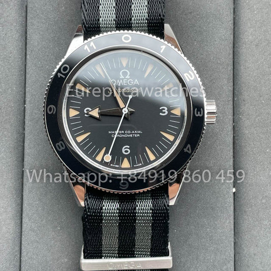 Omega Seamaster Planet Ocean 233.32.41.21.01.001 Omea Spectre Edition 1:1 Bracelet en tissu VS Factory