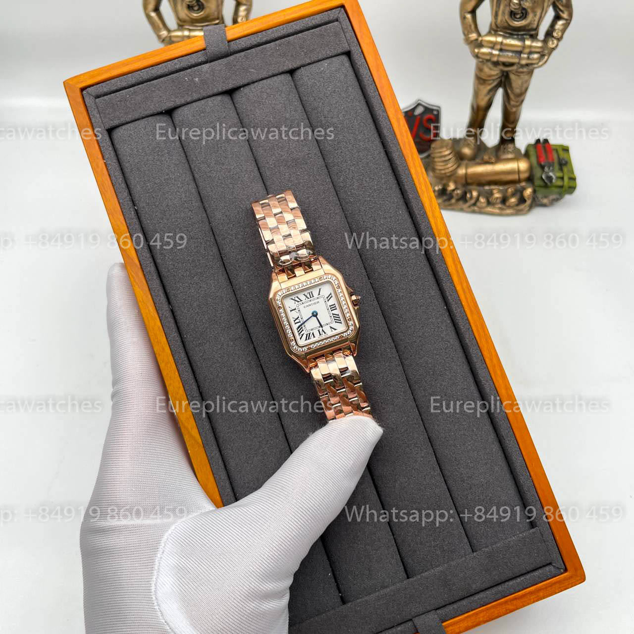 Panthere De Cartier WJPN0009 27MM 1:1 Best Edition BV Factory Rose Gold