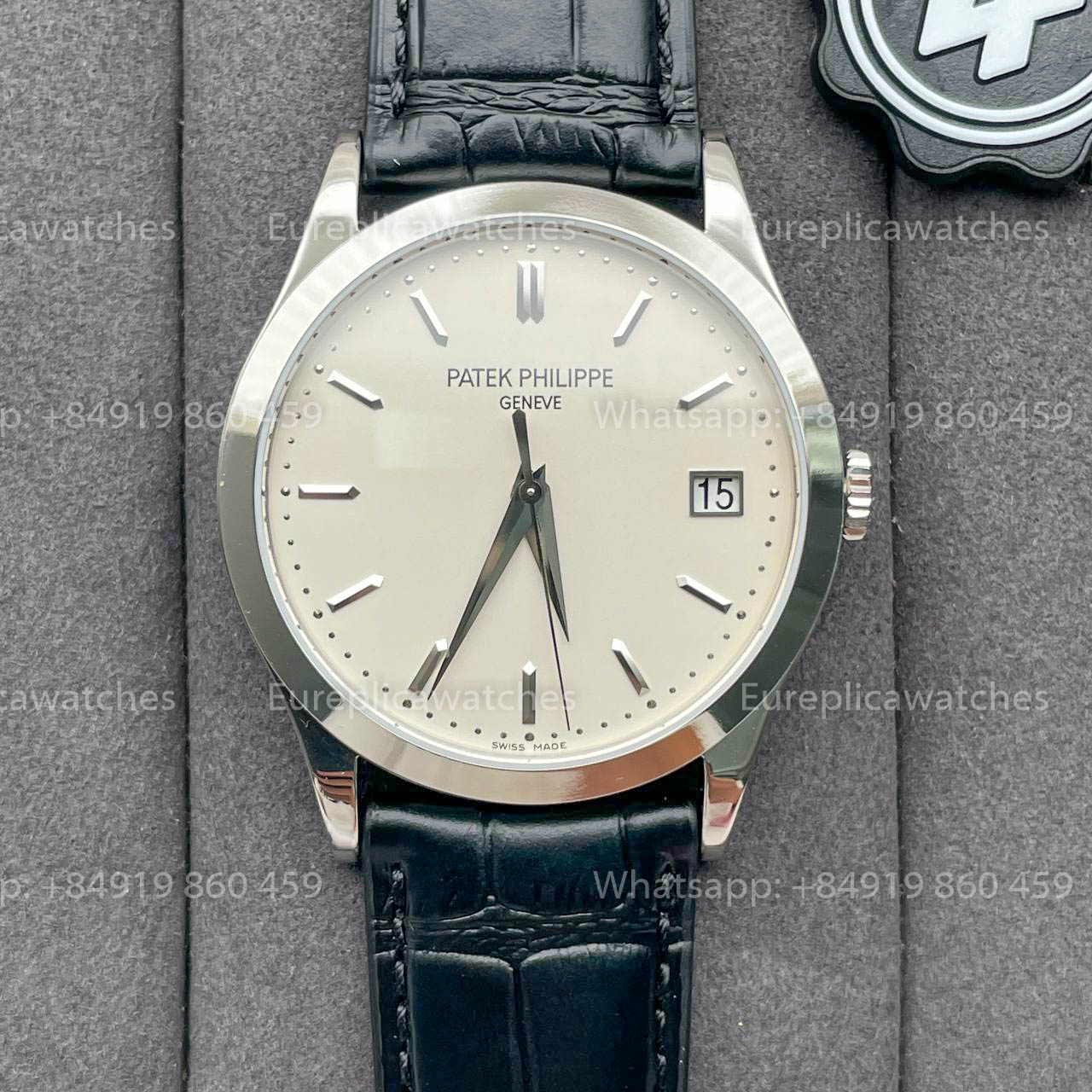 Patek Philippe Calatrava 5296G-010 ZF Factory 1:1 Meilleure édition suisse ETA324CS