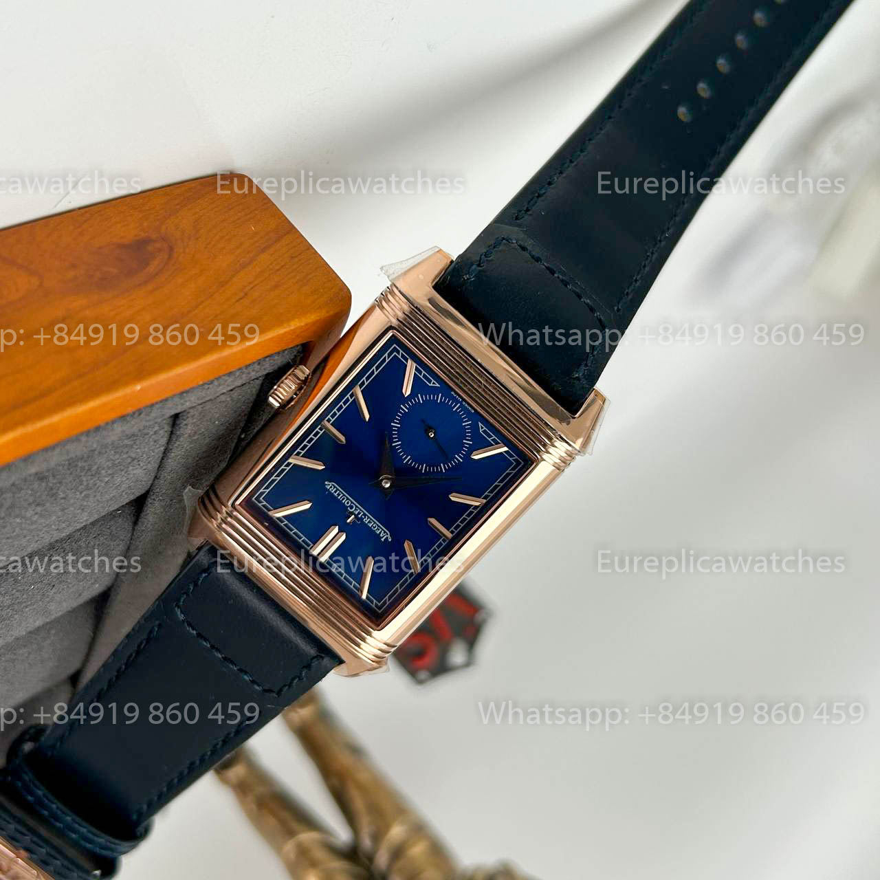 Jaeger-LeCoultre Reverso  Classic Large Duoface  Small Seconds 398258J MG Factory 1:1 Best Clone Rose Gold