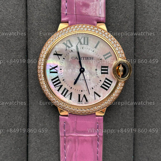 Ballon Bleu De Cartier WE902066 1:1 Best Edition V6 Factory V4 Rose Gold