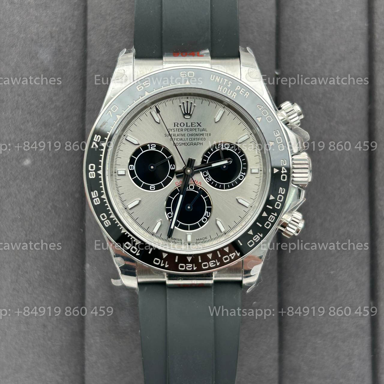 Rolex Cosmograph Daytona m126519 1:1 Meilleure édition QF Factory 4131 Mouvement Cadran Gris