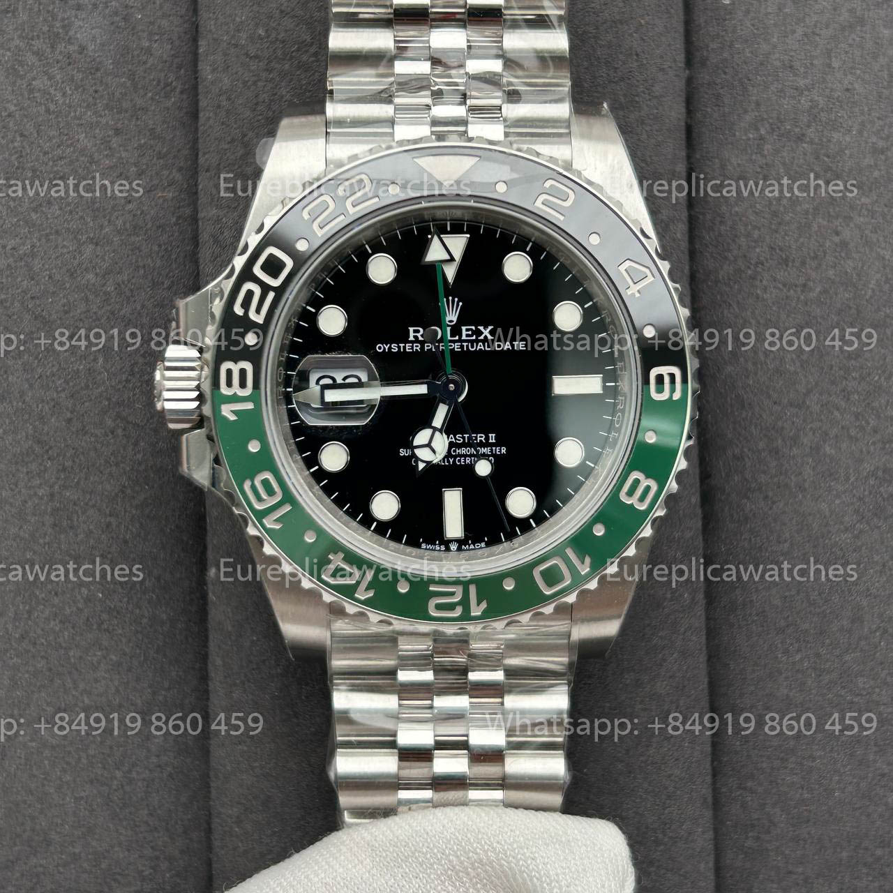 Rolex GMT Master II M126720vtnr-0002 „Sprite Bezel“ Edition 1:1 Beste Version VS Fabrik